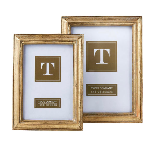 Gold Leaf Photo Frame
