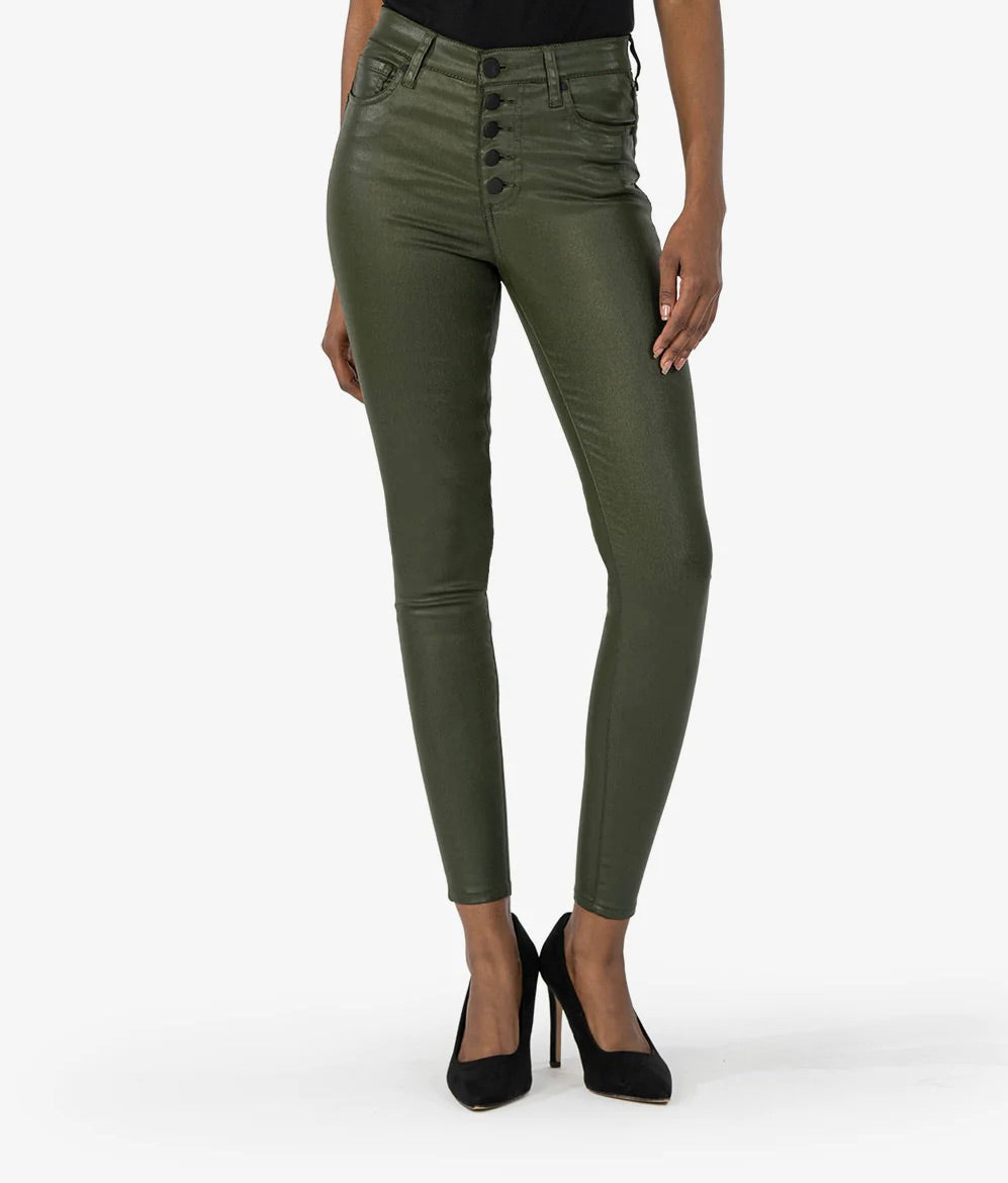Mia High Rise Skinny |Olive|