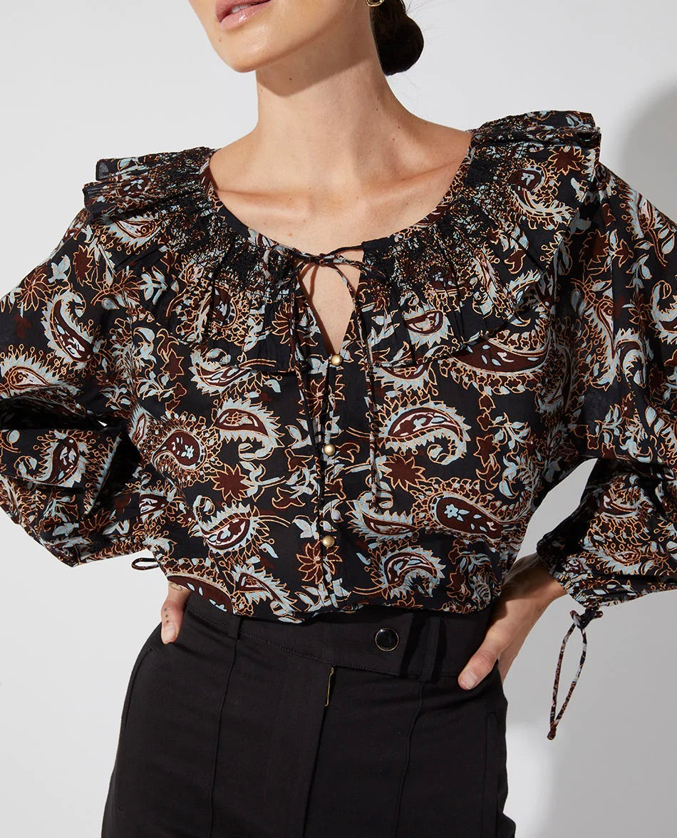 Jillian Blouse |Avalon Block|