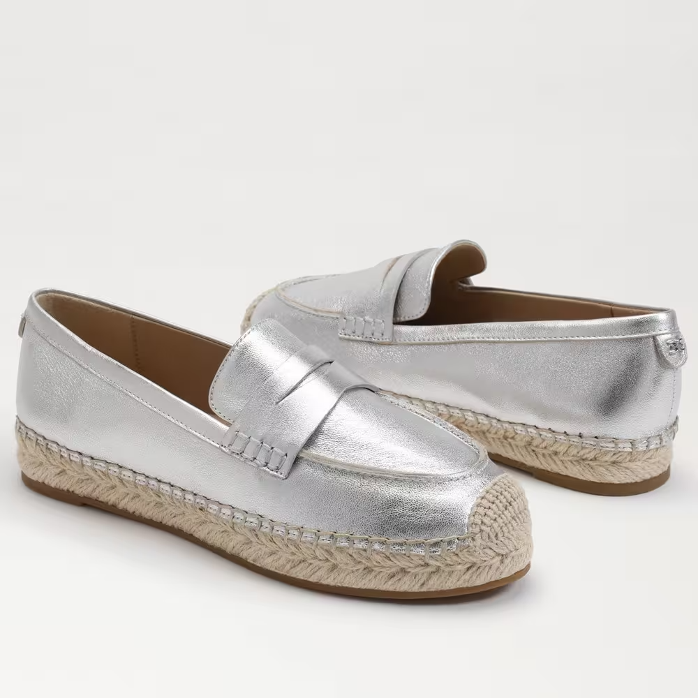 Kai Espadrille Loafer |Soft Silver|