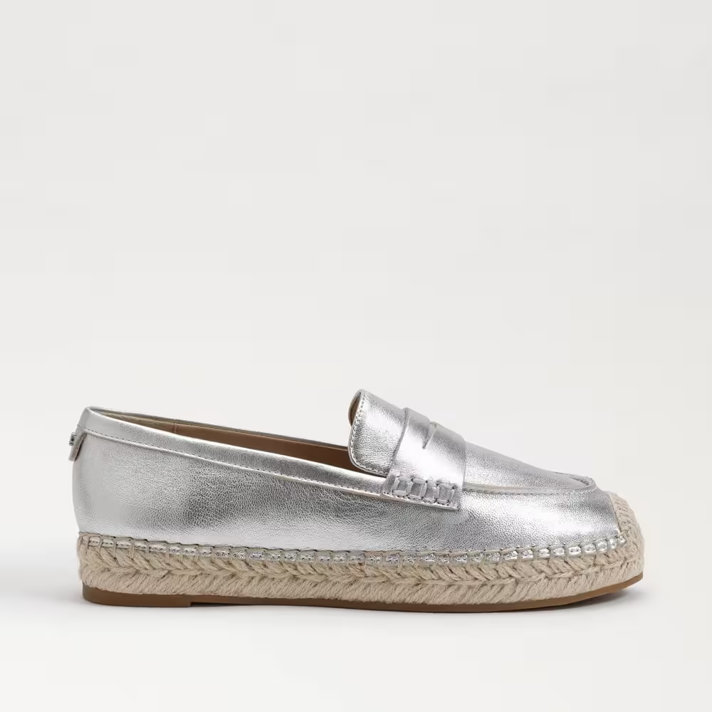 Kai Espadrille Loafer |Soft Silver|